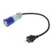 Proplus Verloopkabel Van Schuko-stekker Naar Cee 40 Cm 16a / 230 V