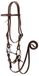 Weaver Leather Working Tack hoofdstel met ring trens mondbit, gouden kastanje