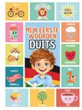 Mijn Eerste 500 Woorden Duits: Een tweetalig Nederlands-Duits kinderboek | Met kleurrijke illustraties en Uitspraak tips