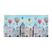 PENSIERI DELICATI Tapijtloper 52 x 250 cm, katoen/pvc, vlinderdas, wasbaar