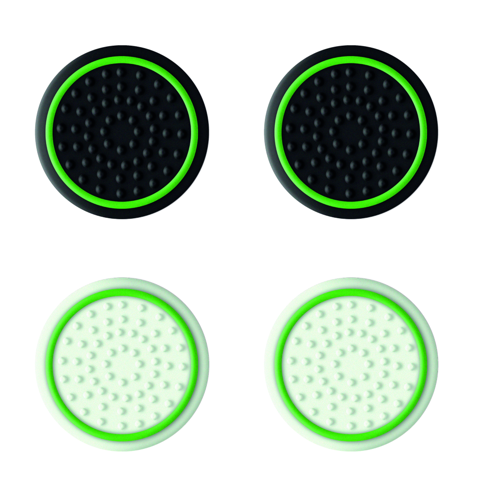 Trust GXT267 Thumb Grips - 4-pack - Xbox - Zwart/Wit/Groen