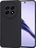 Techsuit Hoesje geschikt voor Realme 13 Pro / 13 Pro Plus - Soft Flex Silicone Back Cover - Black