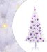 vidaXL Kunstkerstboom met 150 LED Wit 120 cm PVC en Staal