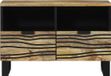 vidaXL TV-meubel 70 x 33 x 46 cm bruin bewerkt hout