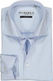 Ledub modern fit overhemd - lichtblauw twill - Strijkvrij - Boordmaat: 38