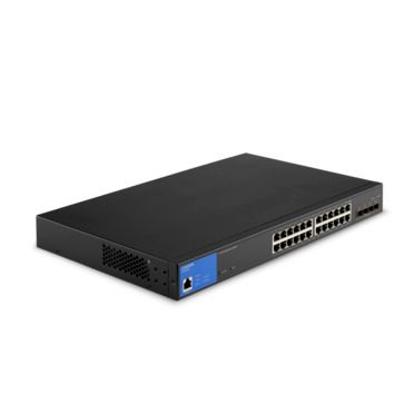 Linksys LGS328MPC - Netwerk switch - Zwart