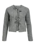 OBJECT COLLECTORS ITEM Object Objparvi Knit Cardigan Vest Vrouwen S Medium Grey Melange