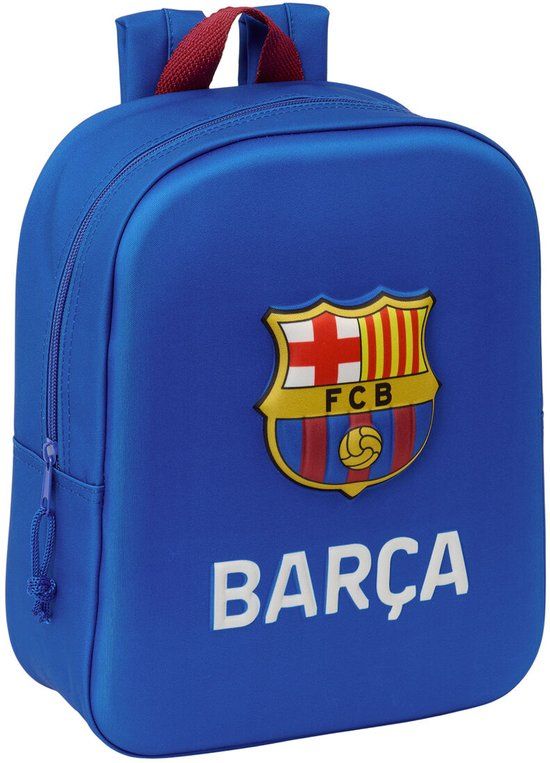 F.C. Barcelona Schoolrugzak Marineblauw 22 x 27 x 10 cm
