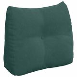vidaXL Coussin de dossier Vert foncé 60 x 24 x 50 cm Velours