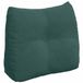 vidaXL Coussin de dossier Vert foncé 60 x 24 x 50 cm Velours
