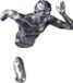 Unyqoos Décoration murale Sculpture Figure d'escalade Homme courant Sculpture Statue en cours d'exécution Figure décorative Sculptures murales 3D Statue d'escalade Ornement mural, Sculpture murale artistique à suspendre Décoration