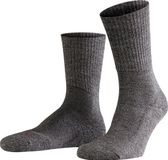 FALKE Walkie Light eenkleurig wol functioneel materiaal sokken unisex grijs - maat 39-41