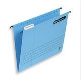 Elba Ultimate 240 gsm Manilla Verticflex ophangbestanden, Foolscap Size, V-Base - Pack van 25, Blauw