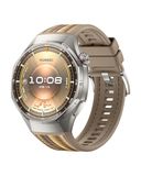 HUAWEI WATCH GT 6 Pro GPS 46mm Smartwatch, 1,47 inch AMOLED-scherm, Tot 21 dagen batterijduur, Pro-level functies voor wielrennen, 100+ sportmodi, ECG, Allround gezondheidsmanagement, Bruin
