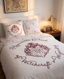 Harry Potter Dekbedovertrek - Lits Jumeaux - 240 x 220 cm / 65 x 65 cm - Polycotton