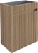 Differnz Hura L meubel - knock down - links/rechts - ribbel - FSC® - eiken