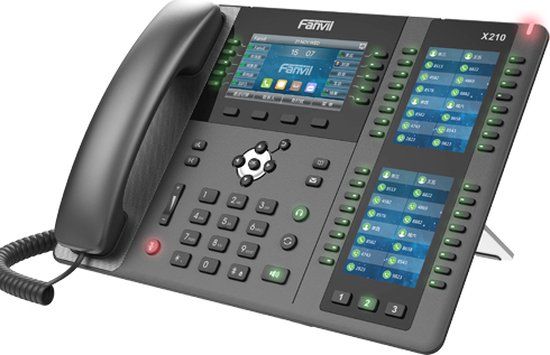 Fanvil X210 IP telefoon Zwart 20 regels LCD