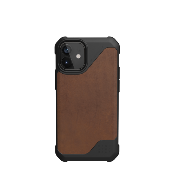 Urban Armor Gear Metropolis LT Series - Mobiele telefoon behuizing - iPhone 12 Mini - Bruin