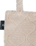 Wallabag Sharpa Teddy Beige Brown Polyester 50x45cm