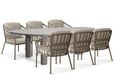 Santika Furniture Santika Miyora/Voyage 240x120 cm dining tuinset 7-delig