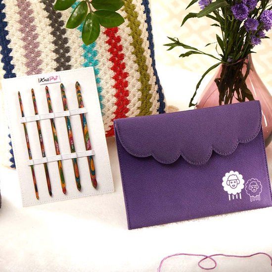 KnitPro Symfonie Dubbele haaknaaldenset 3.00-8.00mm