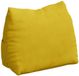 vidaXL Rugkussen Geel 45 x 20 x 35 cm Corduroy stof