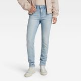 G-Star Ace 2.0 Slim Straight Wmn Dames Jeans Sun Faded Mirage Blue Katoen/Elastaan Maat 27/30