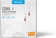 Technetix Coaxkabel 20 m Wit | Zonder connector | 5055146400752