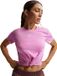 Nike One Classic Twist Dames T-shirt Roze