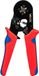 Vayox pince à sertir pour câbles VA0256 | Embouts en set (1200 pièces) | Rouge/Bleu