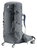 deuter Aircontact Core 65+10 SL Trekkingrugzak voor dames, grafiet-zwart, 65+10 L, Minimalistisch