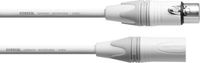 Cordial microkabel XLR 5m Neutrik W encore Serie 'SNOW' (wit) - Microfoonkabel