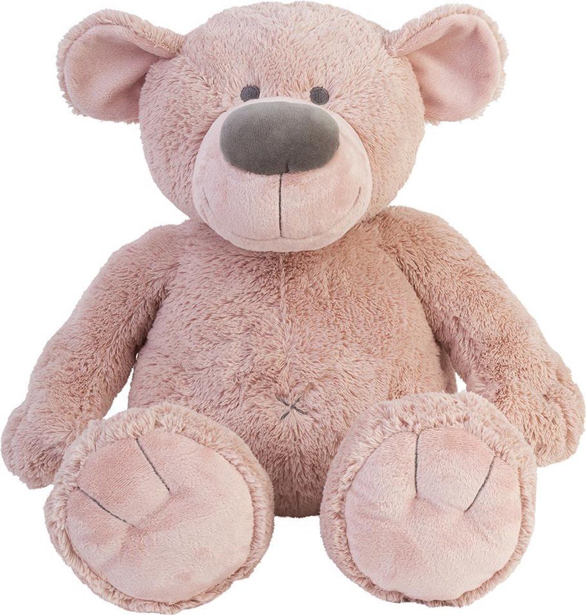 Happy Horse Beer Brim Knuffel 40cm Oud Roze - Baby Knuffel