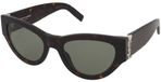 Saint Laurent Sonnenbrille Saint Laurent SL M94 008 Schwarz/Grau