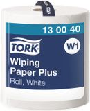 Tork reinigingsrol multidoek, 2-laags, wit, 510 meter