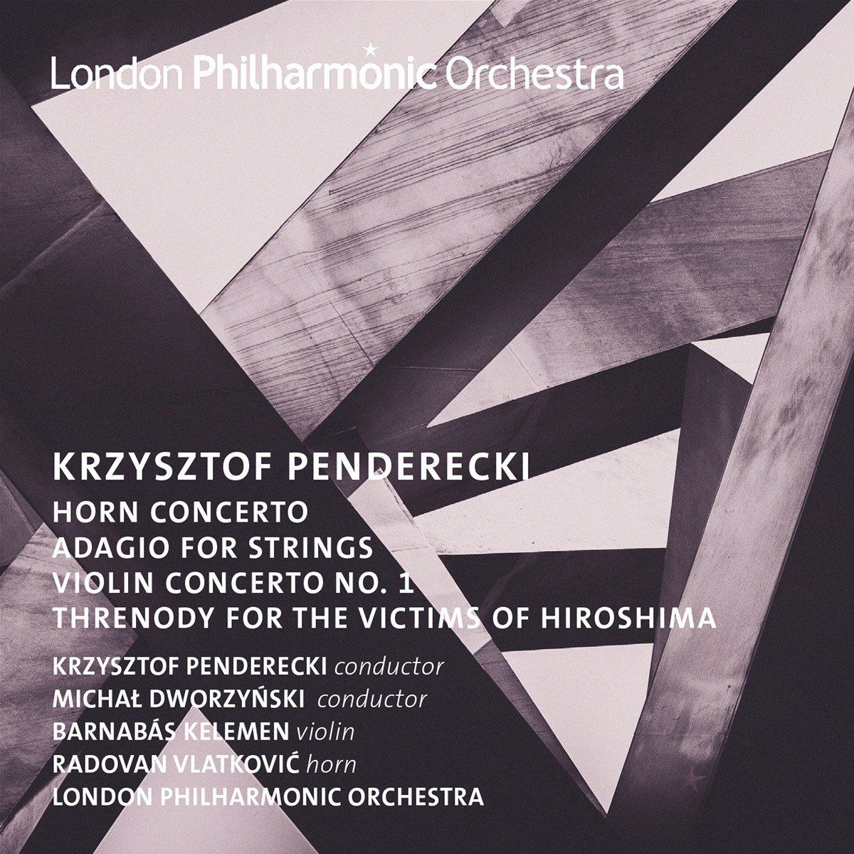 PIAS Nederland London Philharmonic Orchestra, Krzysztof Penderecki - Penderecki: Horn And Violin Concerto (CD)