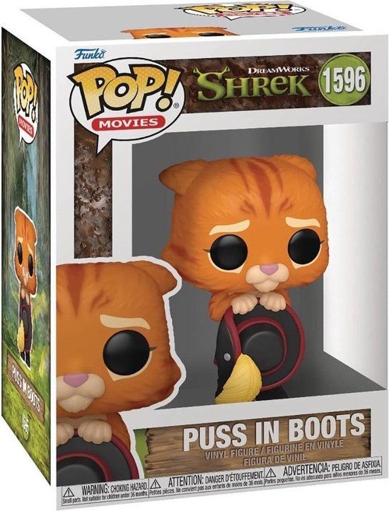 Funko Pop Movies: Shrek 2 - Puss in Boots (Cute Eyes) #1596