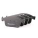 BREMBO A.B.S. All Brake Systems Remblokken – Set 4-delig – Incl. Slijtage-indicator – ECE-R90