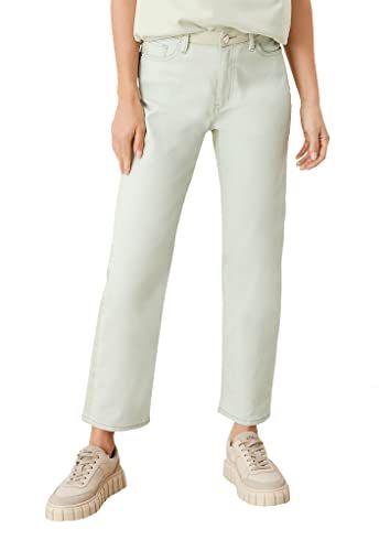 s.Oliver Karolín Cropped Broek - Light Green - Maat 42