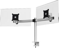 DURABLE Monitorarm Durable met klem voor 2 schermen