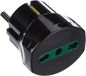 VIMAR RI.00301N Adapter DE/FR +P17/11 zwart