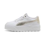 PUMA Karmen II Idol Metallic Whisper sneakers voor Dames, Wit/Goud, Maat 37,5
