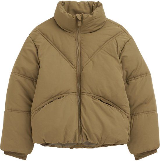 WE Fashion Meisjes oversized gewatteerde jas