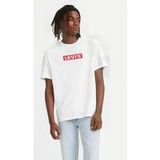 Levi's Ss Tee Coupe Relaxée Boxtab Blanc Graphi