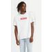 Levi's Ss Tee Coupe Relaxée Boxtab Blanc Graphi