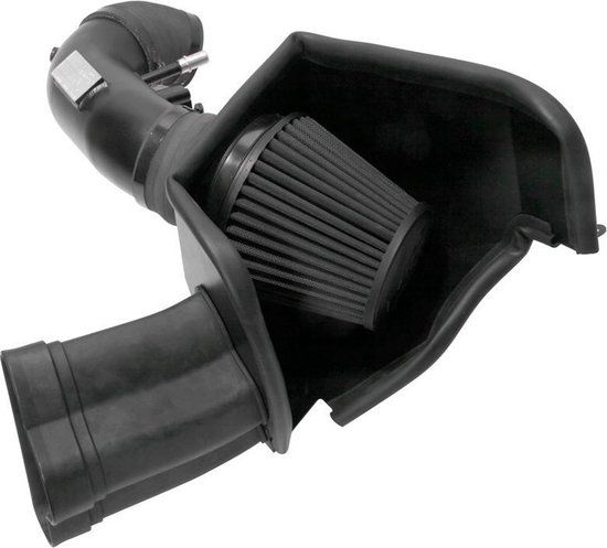 K&N Blackhawk Induction Air Intake System Ford Mustang GT 5.0L V8 2018-2021 (71-3540) - Red