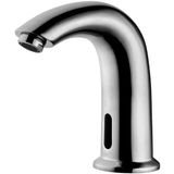 BES LED Toiletkraan met Sensor - Fonteinkraan - Koudwaterkraan 1/2 - Versanix Sensin - Opbouw - Rond - Chroom