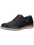 PIKOLINOS Veterschoen donkerbeige / blauw / donkeroranje / wit