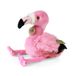 Pluche flamingo 20 cm ECO-VRIENDELIJK | 2 stuks