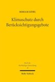 Klimaschutz Mohr Siebeck GmbH & Co. K Klimaschutz Durch Berucksichtigungsgebote Paperback